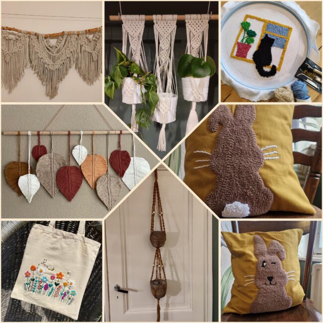 collage creatief ontspannen