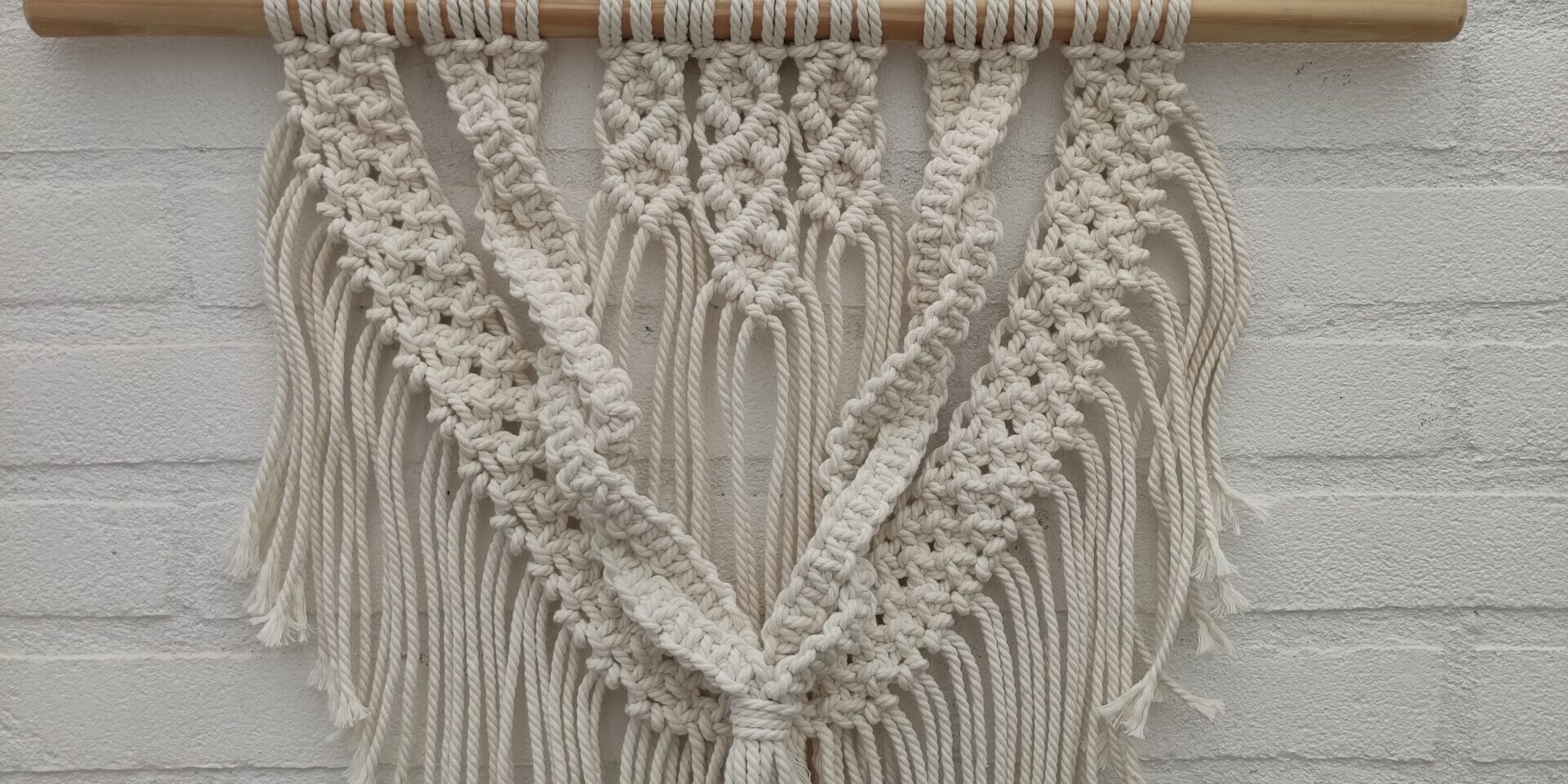 SK001 – Macramé wandhanger