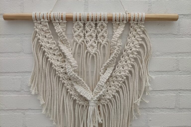 SK001 – Macramé wandhanger